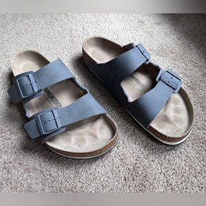 Birkenstock® Arizona Sandals in Birko-Flor® / 45 / DESERT SOIL GRAY